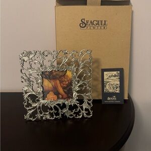 NWOT Seagull Pewter Photo Frame